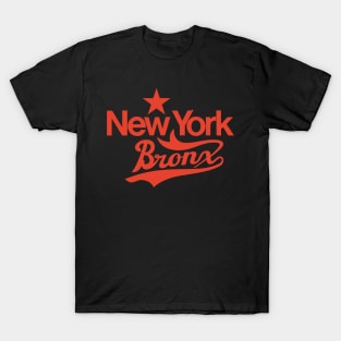 New York Bronx - New York Bronx Schriftzug - Bronx Logo T-Shirt